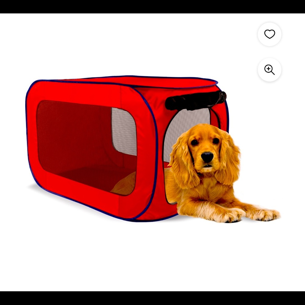 Medium Pop Open Portable Kennel